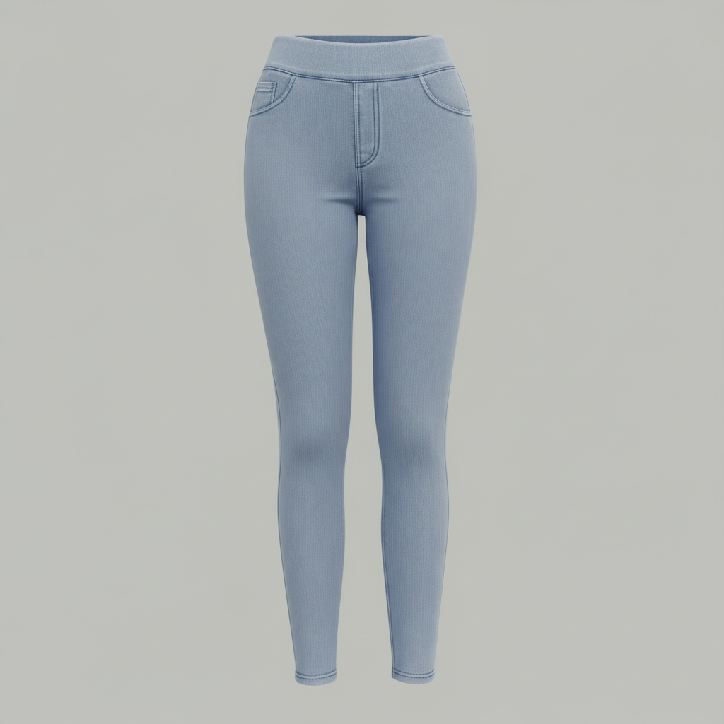 Black Jeggings for Women | High Waist Skinny Denim Leggings