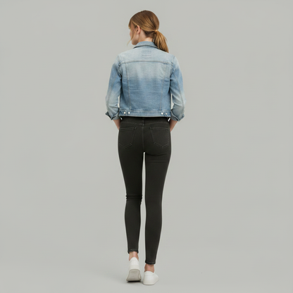 Black Jeggings for Women | High Waist Skinny Denim Leggings