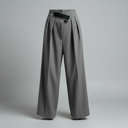 Black Wide Leg Trousers | Women's Stylish Pants
