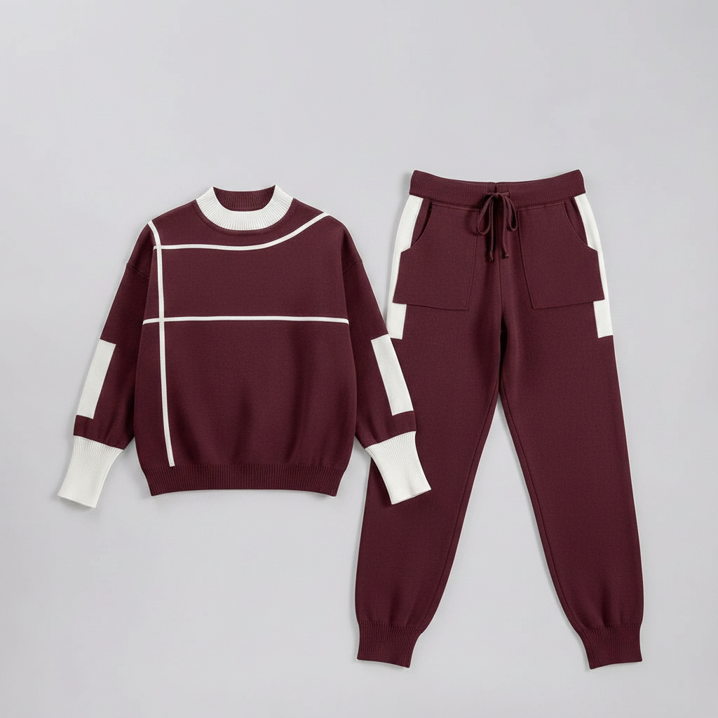 Breathable Two-Piece Sports Set | Matching Workout Sets for Women