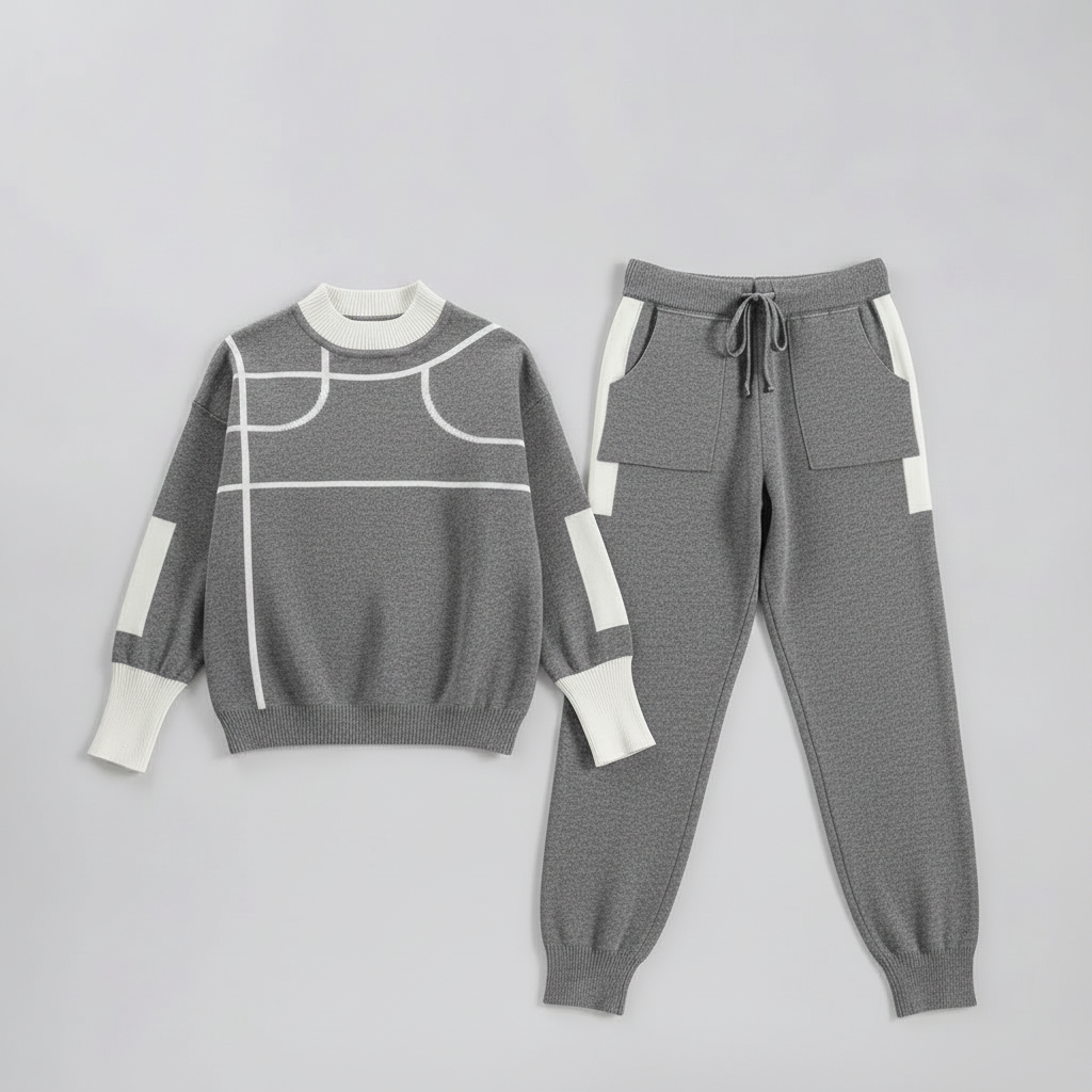 Breathable Two-Piece Sports Set | Matching Workout Sets for Women