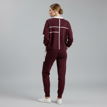 Breathable Two-Piece Sports Set | Matching Workout Sets for Women