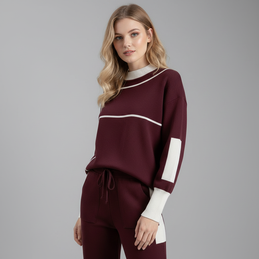 Breathable Two-Piece Sports Set | Matching Workout Sets for Women