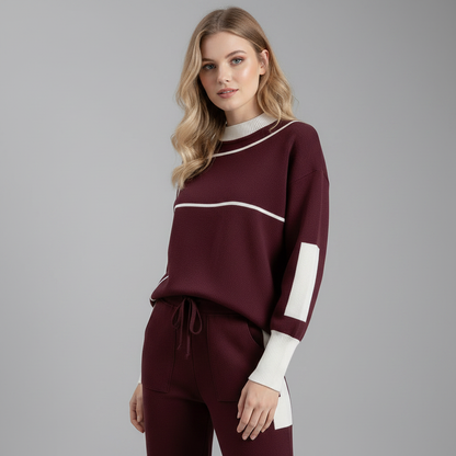 Breathable Two-Piece Sports Set | Matching Workout Sets for Women
