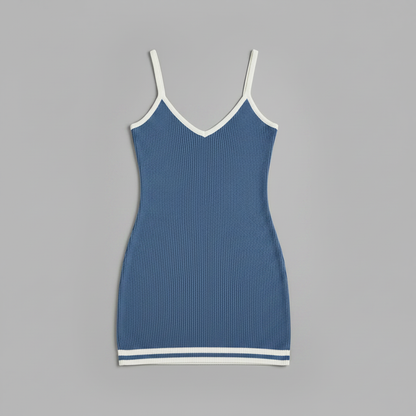 Color-Blocked Pink Mini Dress | Women's Summer Dresses