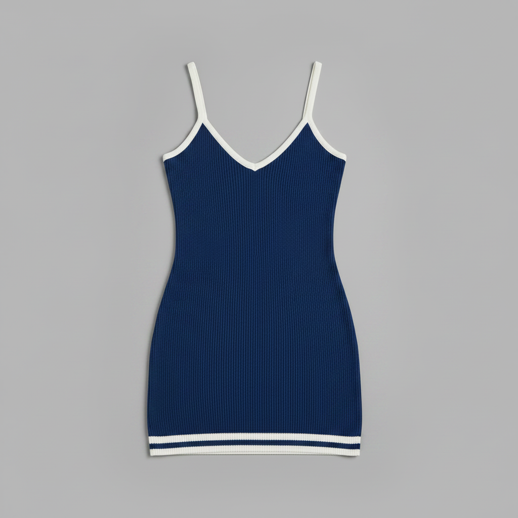 Color-Blocked Pink Mini Dress | Women's Summer Dresses