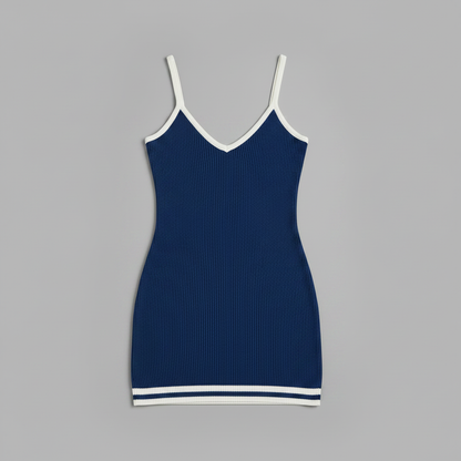 Color-Blocked Pink Mini Dress | Women's Summer Dresses