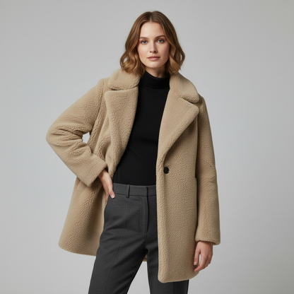 Cozy Teddy Coat Rita | Women's Winter Coat
