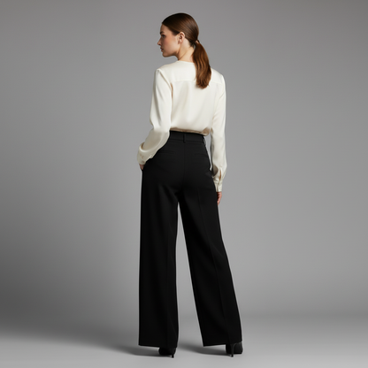 High-Waisted Palazzo Pants | Women's Wide Leg Trousers