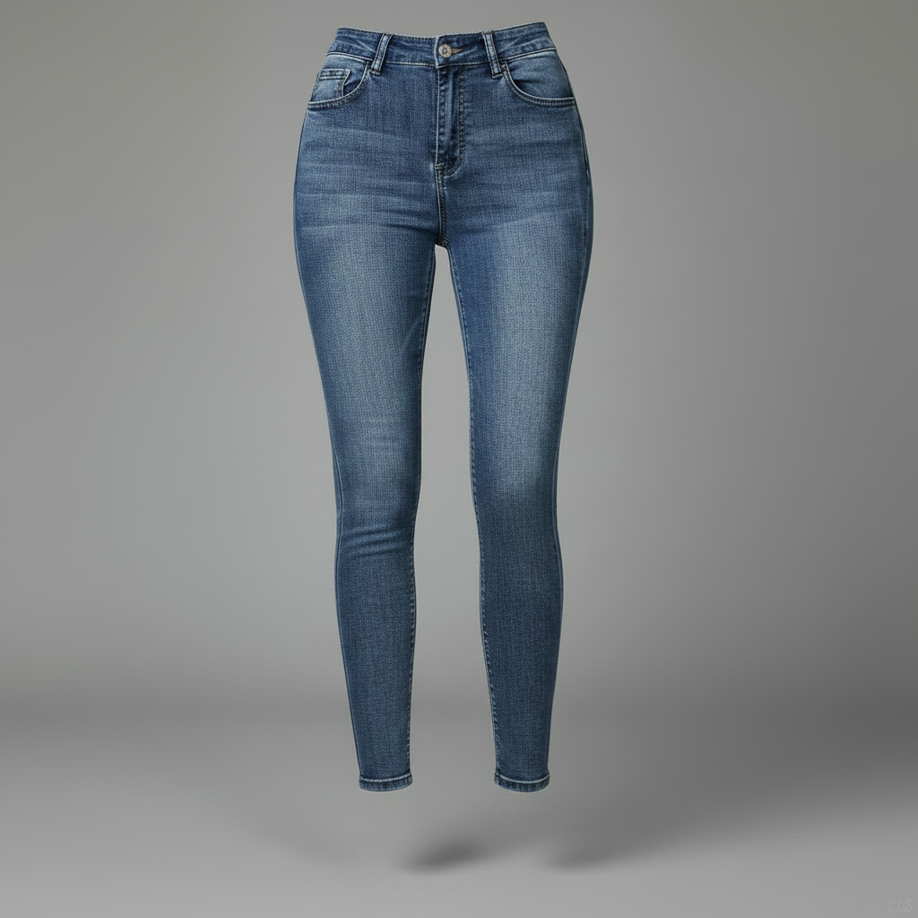 Nova Slim Fit Women's Jeans | Vintage Wash Denim Trousers
